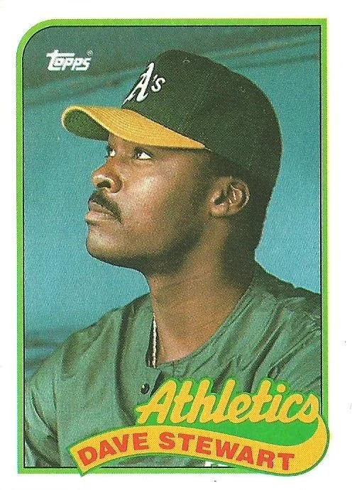 1989 Topps Baseball #145 Dave Stewart