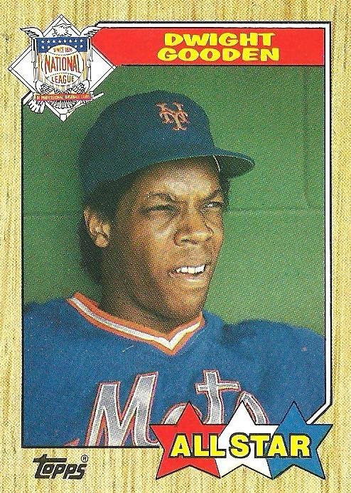 1987 Topps Baseball #603 Doc Gooden error