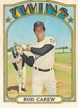 1972 Topps Baseball #695 Rod Carew