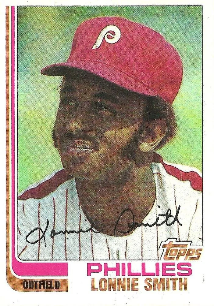 1982 Topps Baseball #127 Lonnie Smith