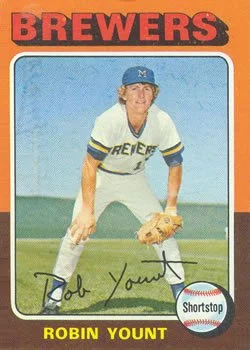 1975 Topps baseball #223 Robin Yount