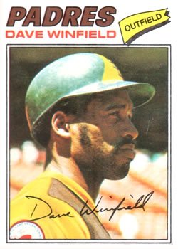 1977 Topps Baseball #390 Dave Winfield