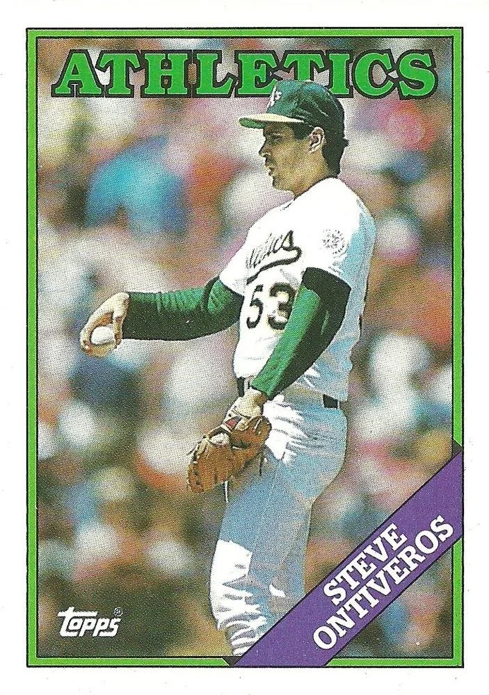 1988 Topps Baseball #272 Steve Ontiveros