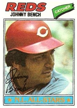 1977 Topps Baseball #70 Johnny Bench
