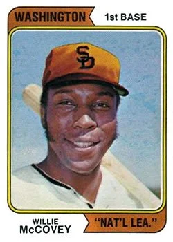 1974 Topps Baseball #250 Willie McCovey