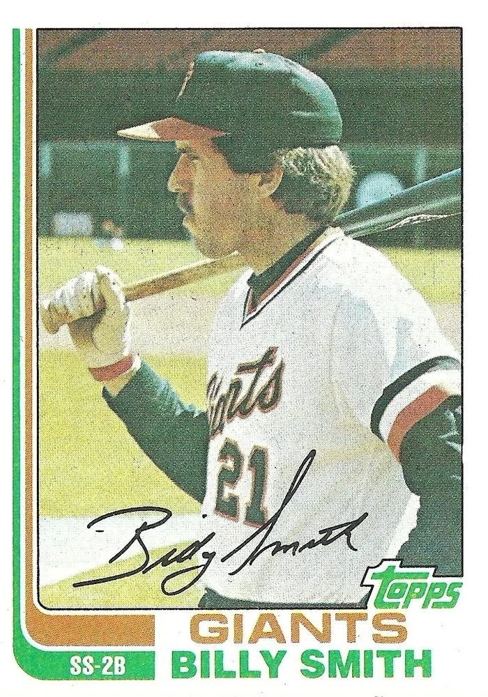 1982 Topps Baseball #593 Billy Smith