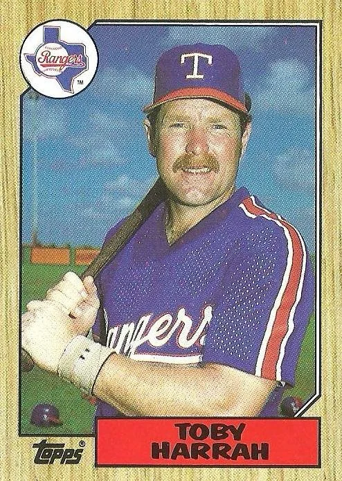 1987 Topps Baseball #152 Toby Harrah