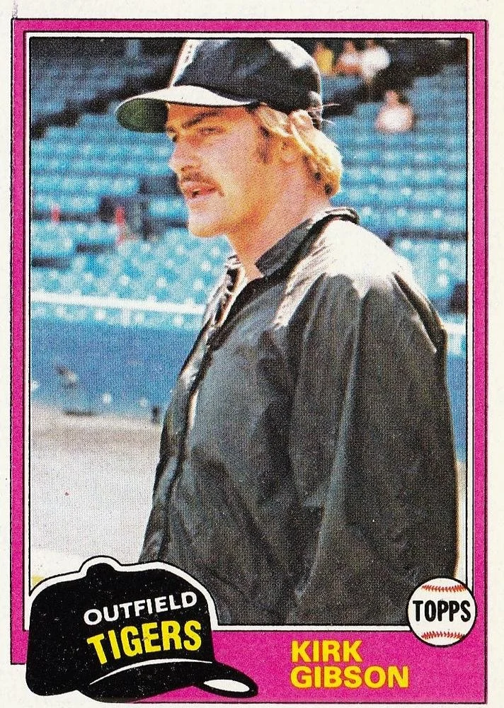 1981 Topps Baseball #315 Kirk Gibson