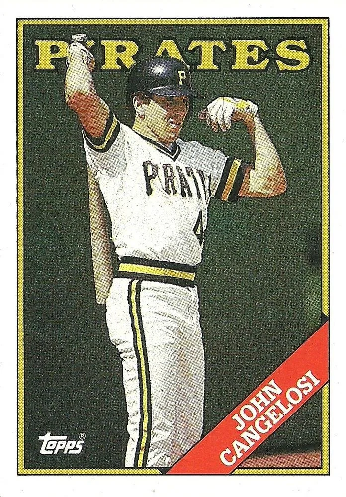 1988 Topps Baseball #506 John Cangelosi