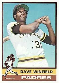 1976 Topps Baseball #160 Dave Winfield