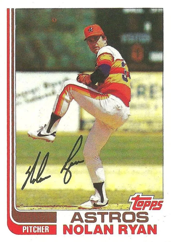 1982 Topps Baseball #90 Nolan Ryan