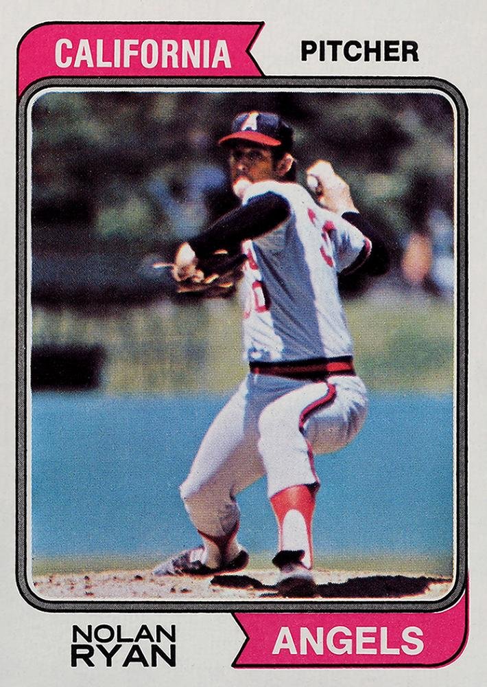 1974 Topps baseball #20 Nolan Ryan