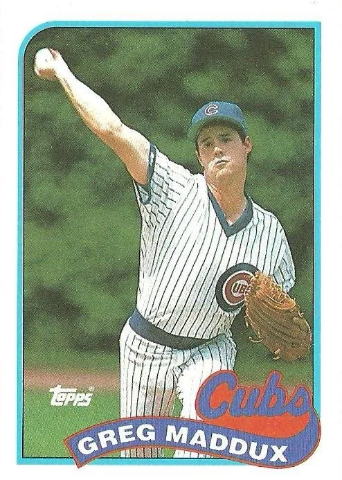 1989 Topps Baseball #240 Greg Maddux