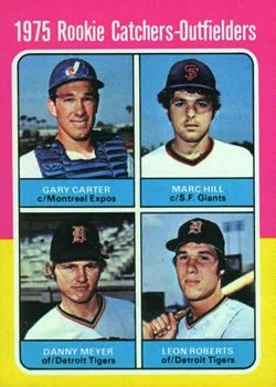 1975 Topps Baseball #620 Rookie Catchers-Outfielders