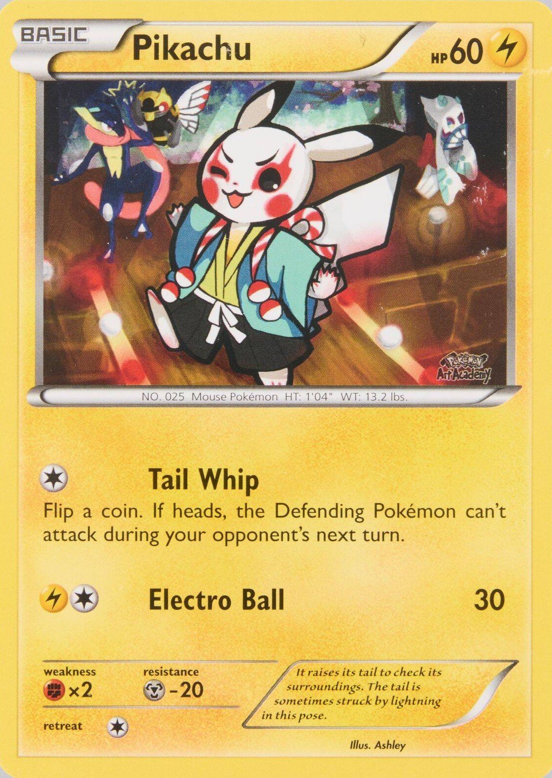 2015 Art Academy Contest Winner - Pikachu, Illustrated by Ashley