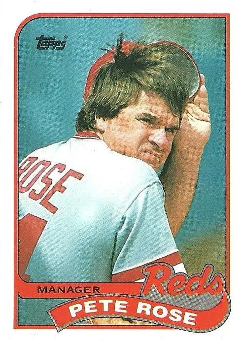 1989 Topps Baseball #505 Pete Rose