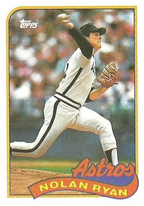 1989 Topps Baseball #530 Nolan Ryan