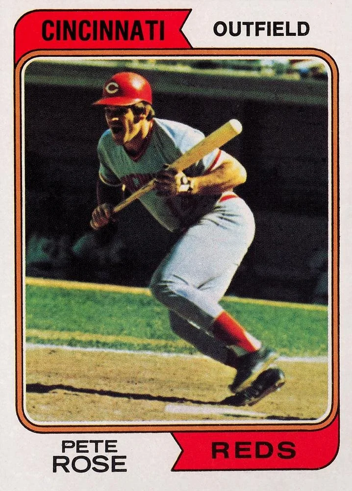 1974 Topps Baseball #300 Pete Rose