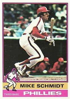 1976 Topps Baseball #480 Mike Schmidt