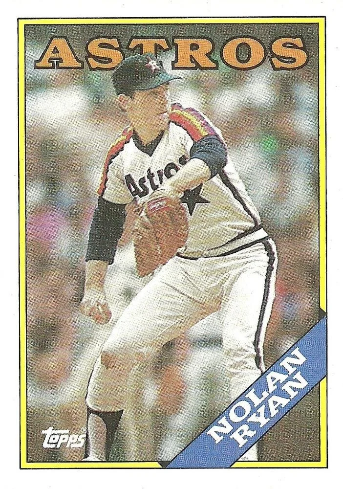 1988 Topps Baseball #250 Nolan Ryan