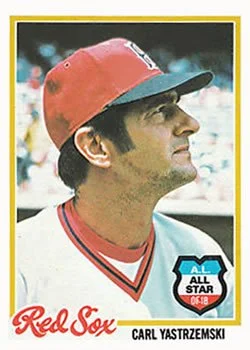1978 Topps Baseball #40 Carl Yastrzemski