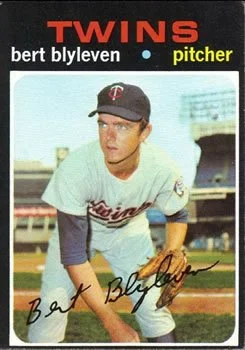 1971 Topps baseball #26 Bert Blyleven