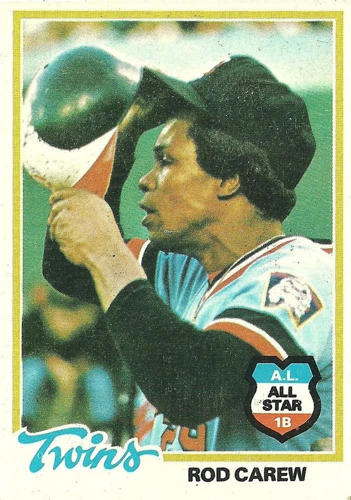 1978 Topps Baseball #580 Rod Carew