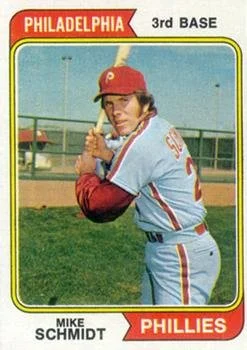 1974 Topps Baseball #283 Mike Schmidt