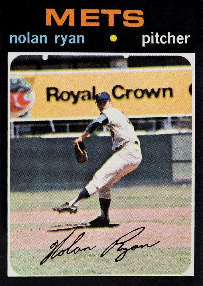1971 Topps Baseball #513 Nolan Ryan