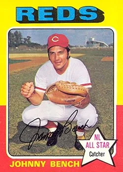 1975 Topps Baseball #260 Johnny Bench