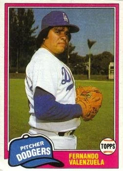 1981 Topps Traded Baseball #850 Fernando Valenzuela
