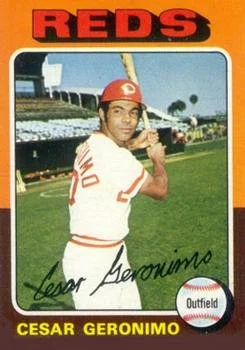 1975 Topps Baseball #41 Cesar Geronimo