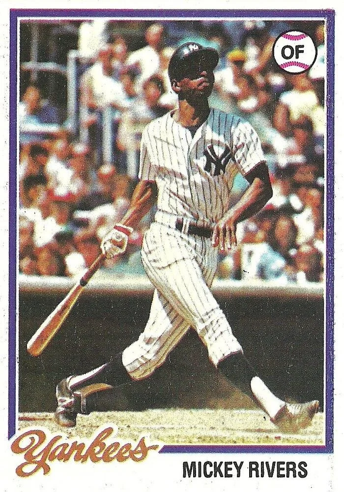 1978 Topps Baseball #690 Mickey Rivers
