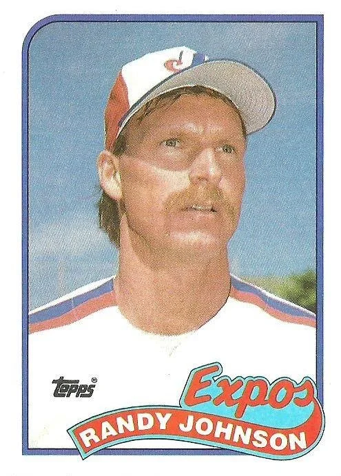 1989 Topps Baseball #647 Randy Johnson