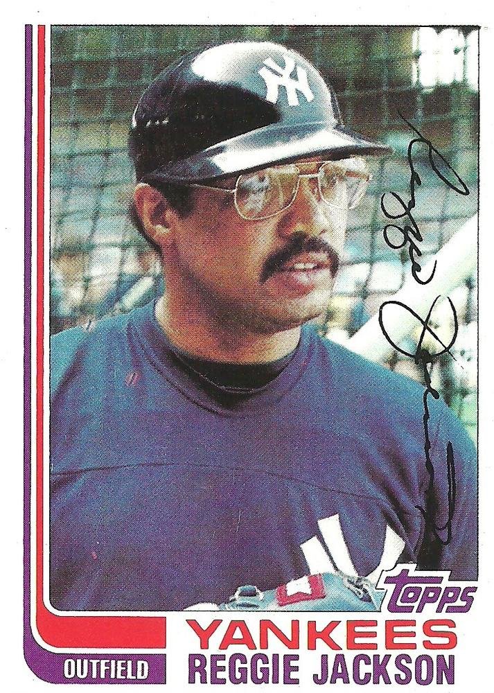 1982 Topps Baseball #300 Reggie Jackson