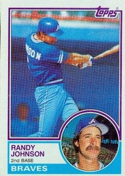 1983 Topps Baseball #596 Randy Johnson