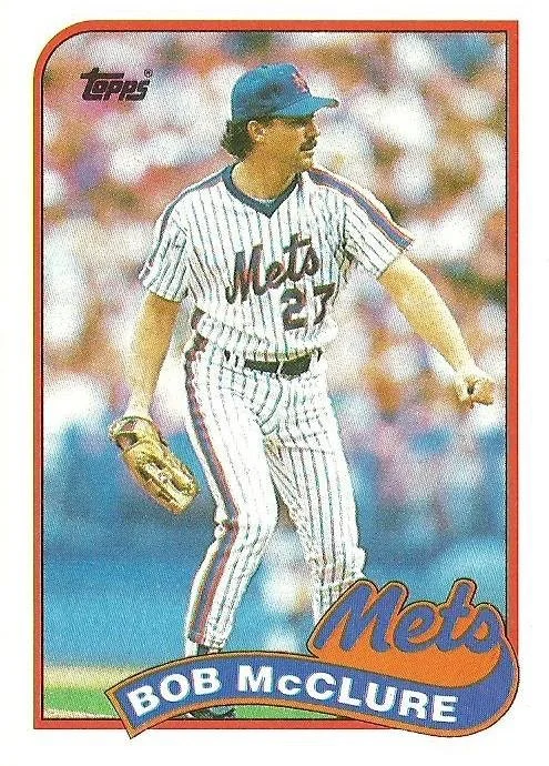 1989 Topps Baseball #182 Bob McClure