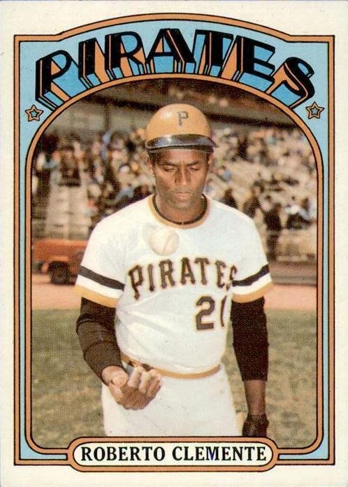 1972 Topps Baseball #309 Roberto Clemente