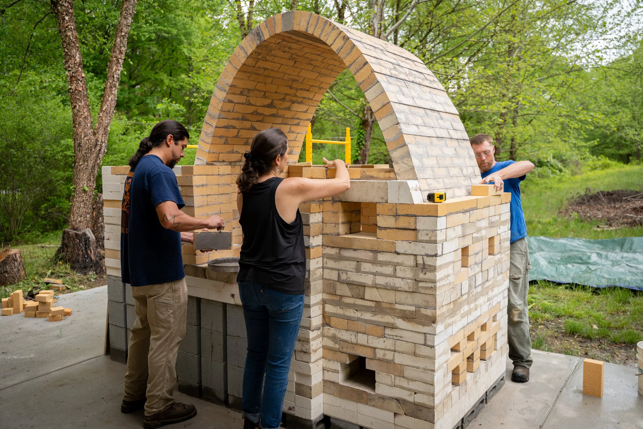 Meet the Kiln Building Crew