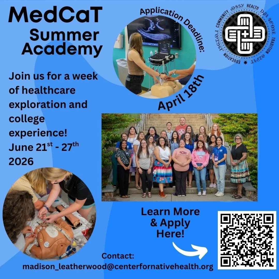 Thinking about a future in healthcare? Start now.
Apply for MedCaT 2026, our week-long summer academy happening at Western Carolina University June 21-27!