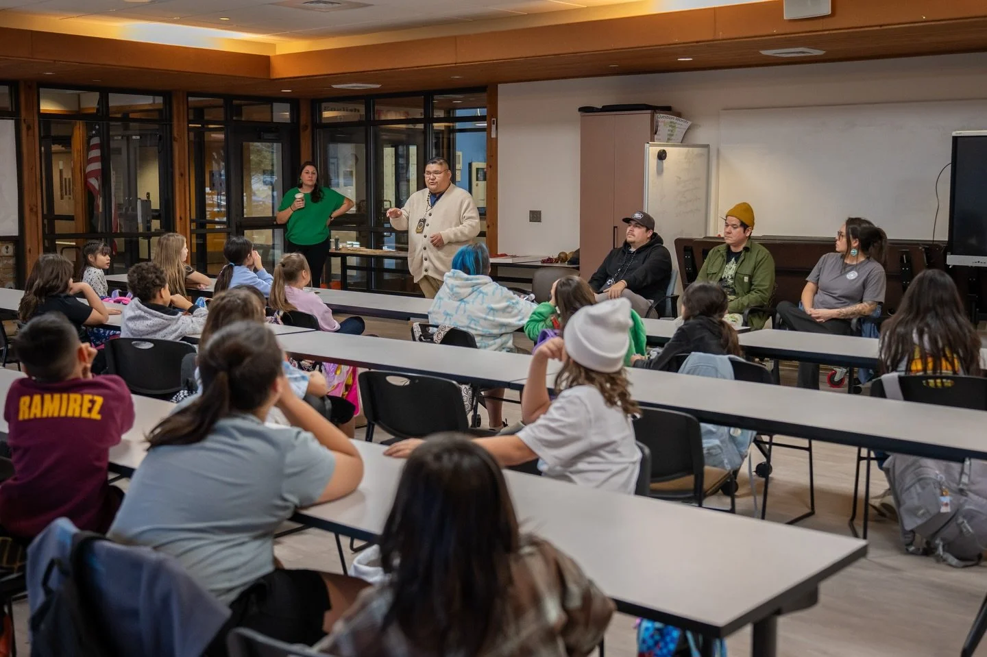 The January Judaculla&rsquo;s Kids Club meeting, themed &ldquo;Conservation and Art,&rdquo; was a resounding success! The session was designed to prepare students for their upcoming visit to the NC Arboretum to view the Thomas Dambo trolls exhibit.
h