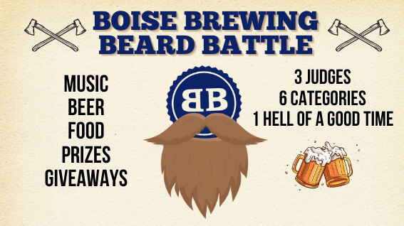 Boise Brewing Beard Battle