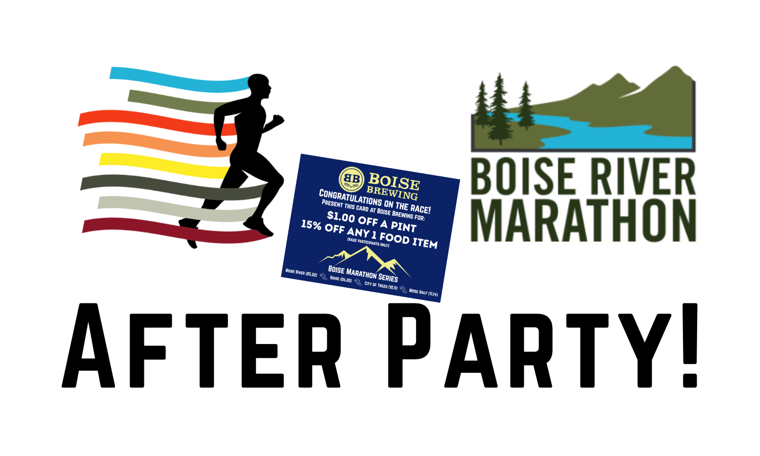 Boise River Marathon: After Race Party!