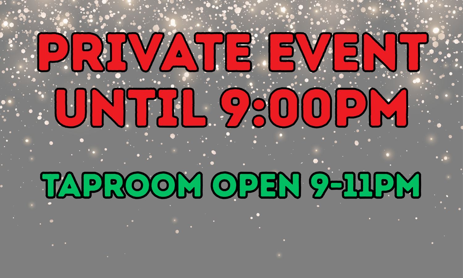 PRIVATE EVENT