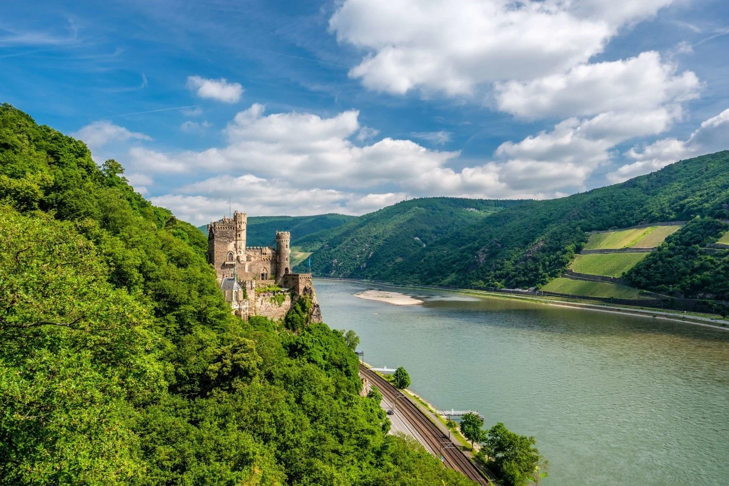 Uniworld&rsquo;s Castles along the Rhine takes you through France, Germany, and Switzerland with stops in a UNESCO-designated region. 

Be entranced by the Rhine River's stunning scenery, charming villages, picturesque wineries, and a region full of 