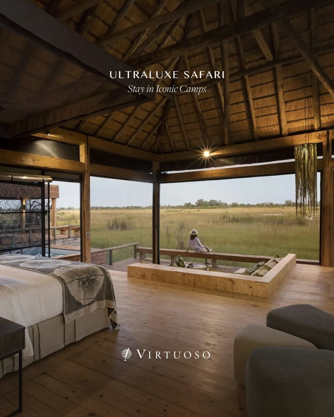 Where wilderness meets wonder. Glide through the Delta, spot lions and leopards, and retreat to camps where elegance meets the wild. 🦁🐘🐾

Your luxury safari awaits. Let's get in touch: 
(303) 917-6023
britany.chism@fora.travel

#VirtuosoTravel
