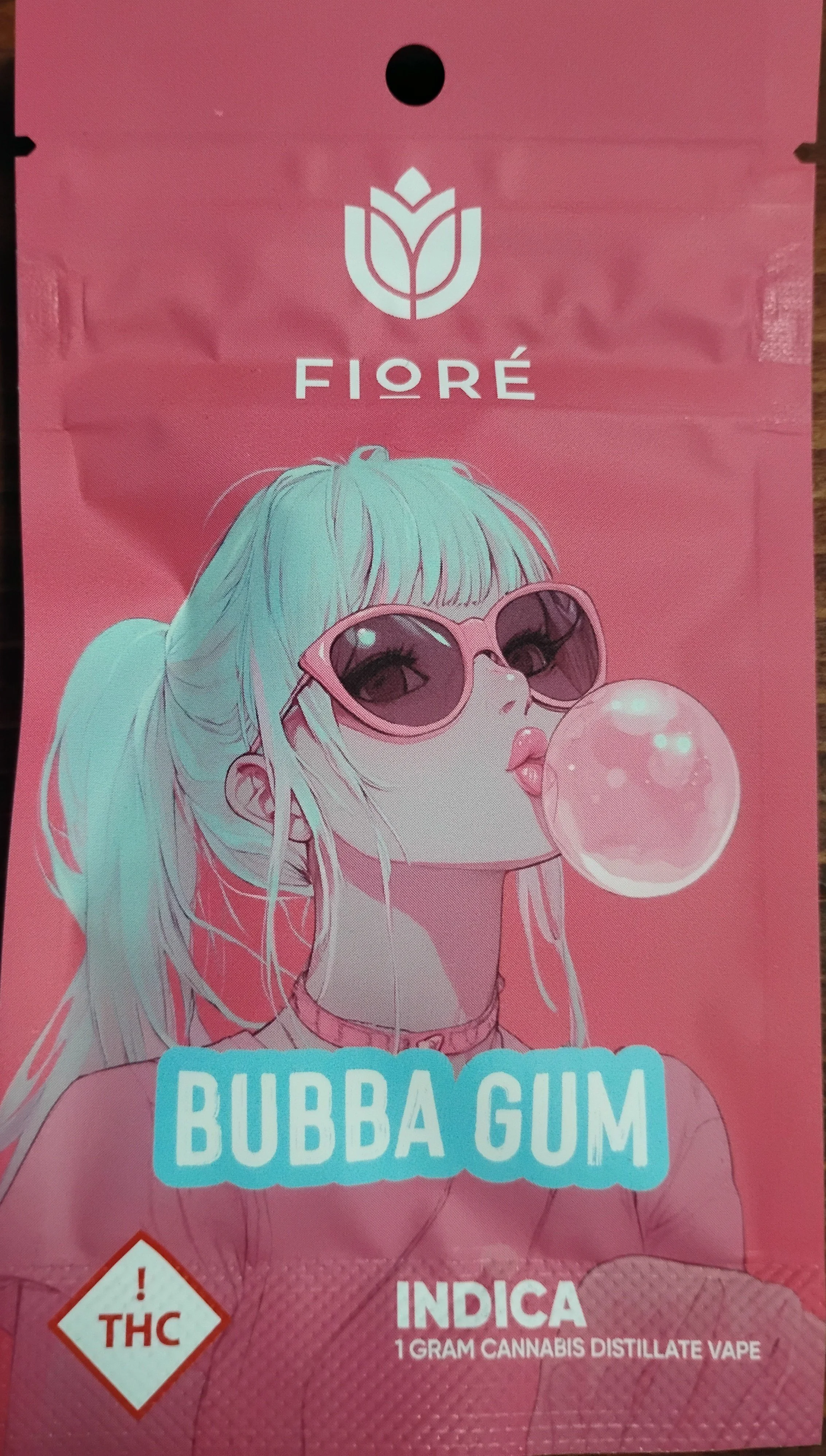 fiore' bubba gum distillate vape