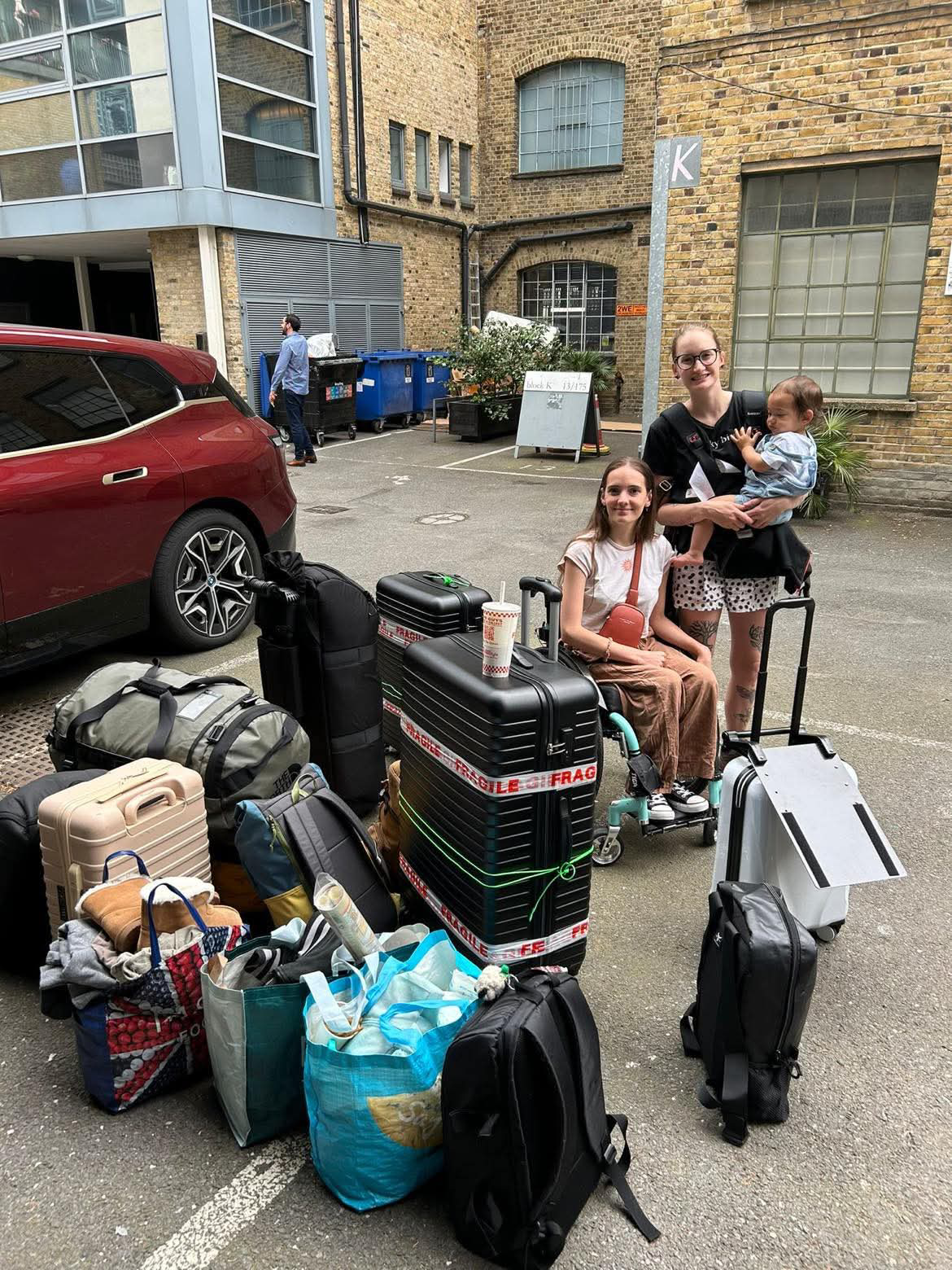 Too much luggage