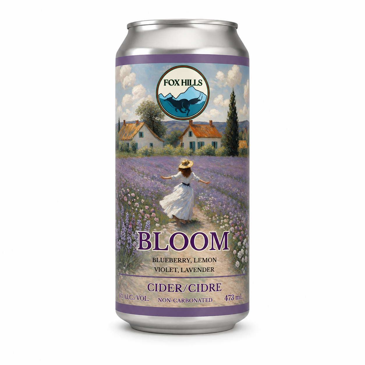 Bloom (Blueberry, Lemon, Violet and Lavender) (6 pack)