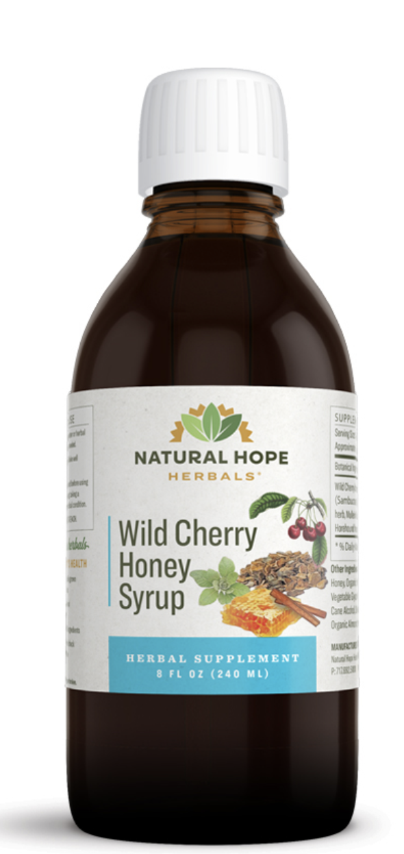 Wild Cherry Honey Syrup